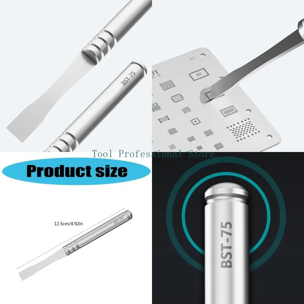 

57QF Профессиональный стальной скребок для обслуживания электроники с эргономичным дизайном