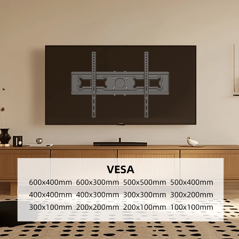 TV Wall Mount Bracket สําหรับทีวี 32-70 นิ้ว Full Motion TV กรอบหมุนขยาย Articulating ARM สูงสุด VESA 600x400 มม. โหลด 35 กก.