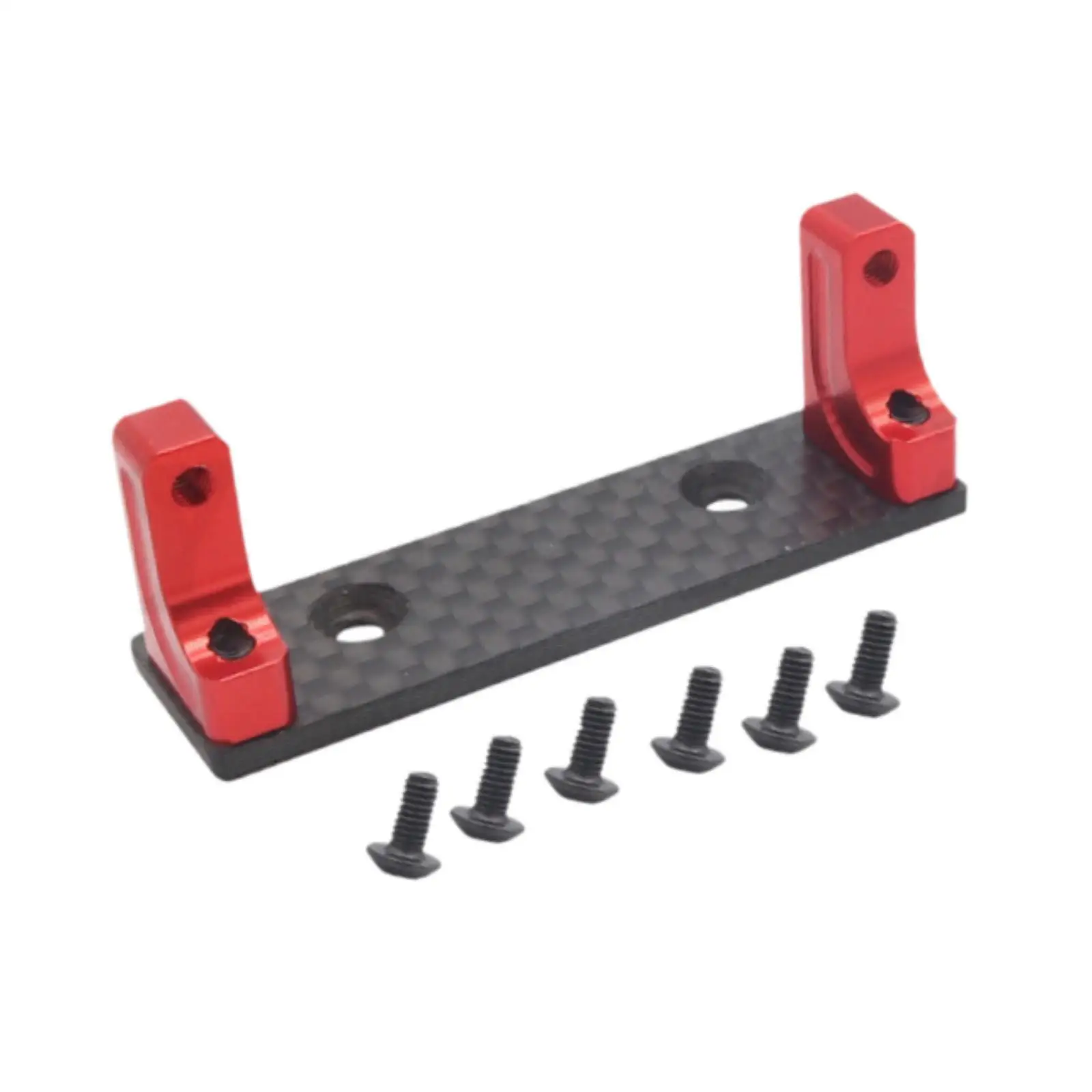 RC Car Servo Mounting Bracket Sturdy Multifunction Replace Parts 1/10 Front Axle Servo Mount Holder for RC Vehicle Fittings