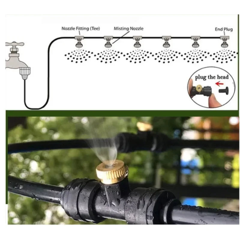

Автоматическая машина для полива цветов 6M-25M DIY система распыления низкого давления садовые растения в горшке распыление спрей для орошения костюм