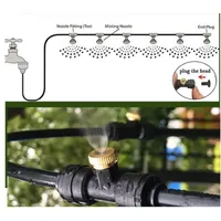 Automatic Flower Watering Machine 6M-25M DIY Low-pressure Spray System Garden Potted Plant Atomization Spray Irrigation Suit