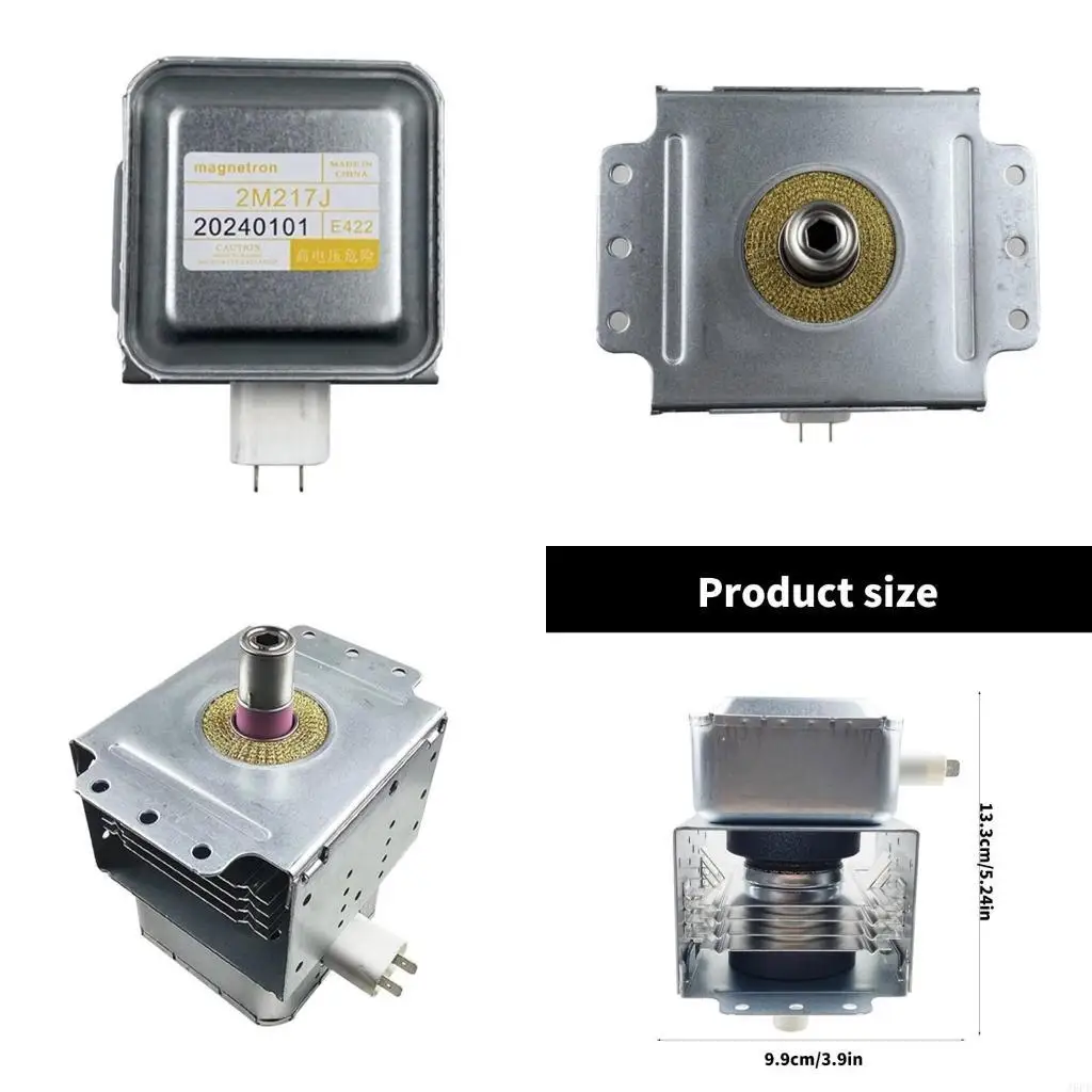 

J6PE Microwave Magnetron Conveniently Install Microwave Oven Magnetron 2M217J Microwave Oven Tube Metal Texture for Microwave