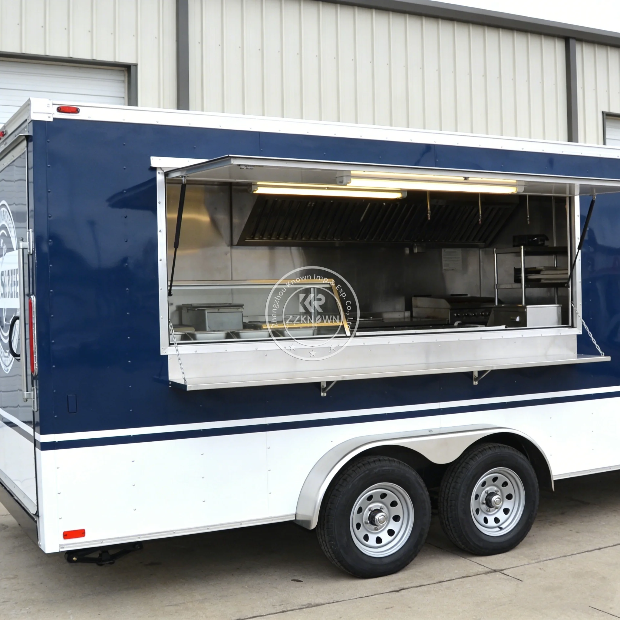 

New Fully Equipped Food Truck For Sale Health Department Certified Mobile Food Cart For Catering And Street Vending