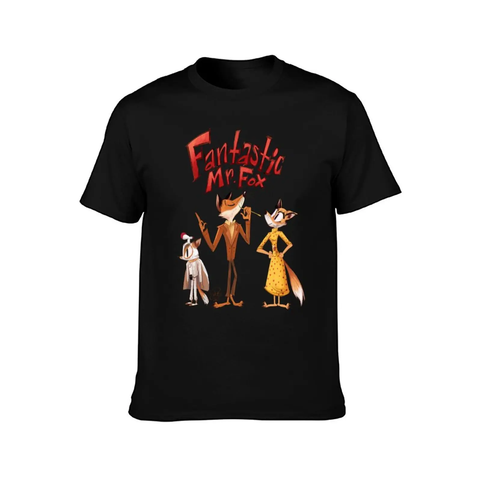 Fantastic Mr. Fox T-Shirt Independence Day Short Sleeve T-Shirt