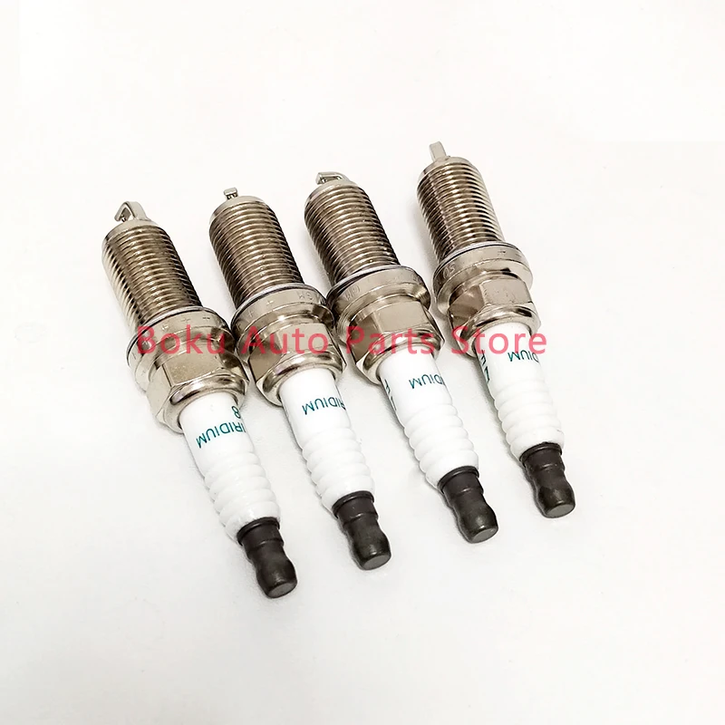 90919-01287  4/10PCS FK20HR-A8 Dual Iridium Spark Plug For Toyato 4Runner Prado Highlander Rav4 Avalon FJ  9091901287