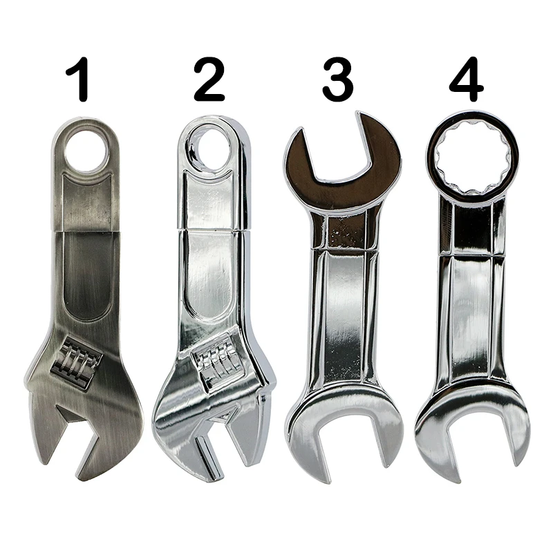 

256GB Metal tool pendrive Mini Spanner Wrench 128GB USB Flash Drive Memory Card Pen drive USB Creative 32GB 64GB usb stick Gift