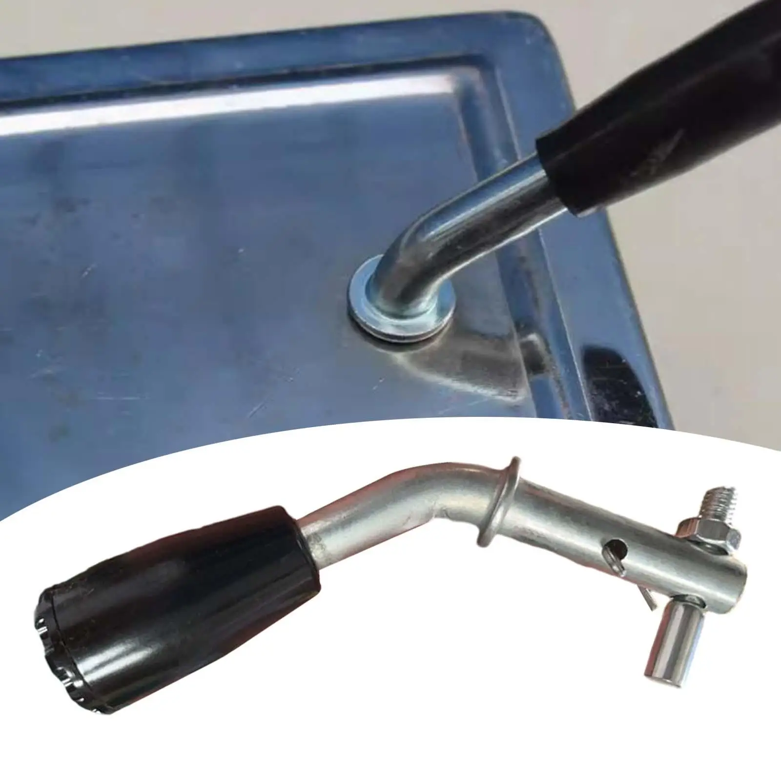 

Stove Door Handle Sturdy Lightweight Easy to Install Stainless Steel Handle