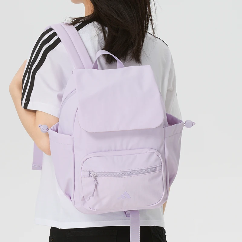 Adidas Backpack Original Student School Bag Computer Bag Women's Fitness Training Sports Bag Daily Backpack Kx9603-1