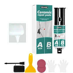 Tile Repair Paste Kit Tile Repair Paste Set Tile Filler Heavy Duty Universal Acrylic Crack Mending Agent Set Bathtub Repair