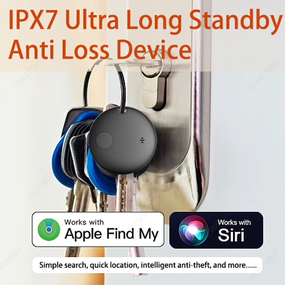 

IPX7 Водонепроницаемая бирка Сверхдлительный режим ожидания Миниатюрное устройство против потери Интеллектуальное противоугонное быстрое позиционирование для IOS IPhone Find My
