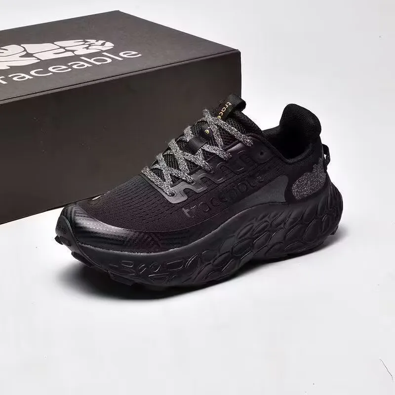 Luxus-Marken-Trail-Laufschuh für Herren, atmungsaktiver Outdoor-Laufschuh, rutschfeste Laufschuhe, strapazierfähiger Wander- und Jogging-Schuh – Detail 4