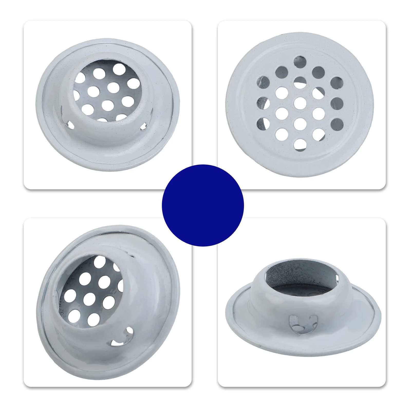 Enhanced Opening Air Vent Comfortable Environment Ventilation Holes Stainless Steel Round Air Vent Grill Cover