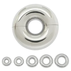 316L Stainless Steel Thick Body Piercing Ring for Men Genital Tribal Dream Jewelry Segment Body Art Accessories