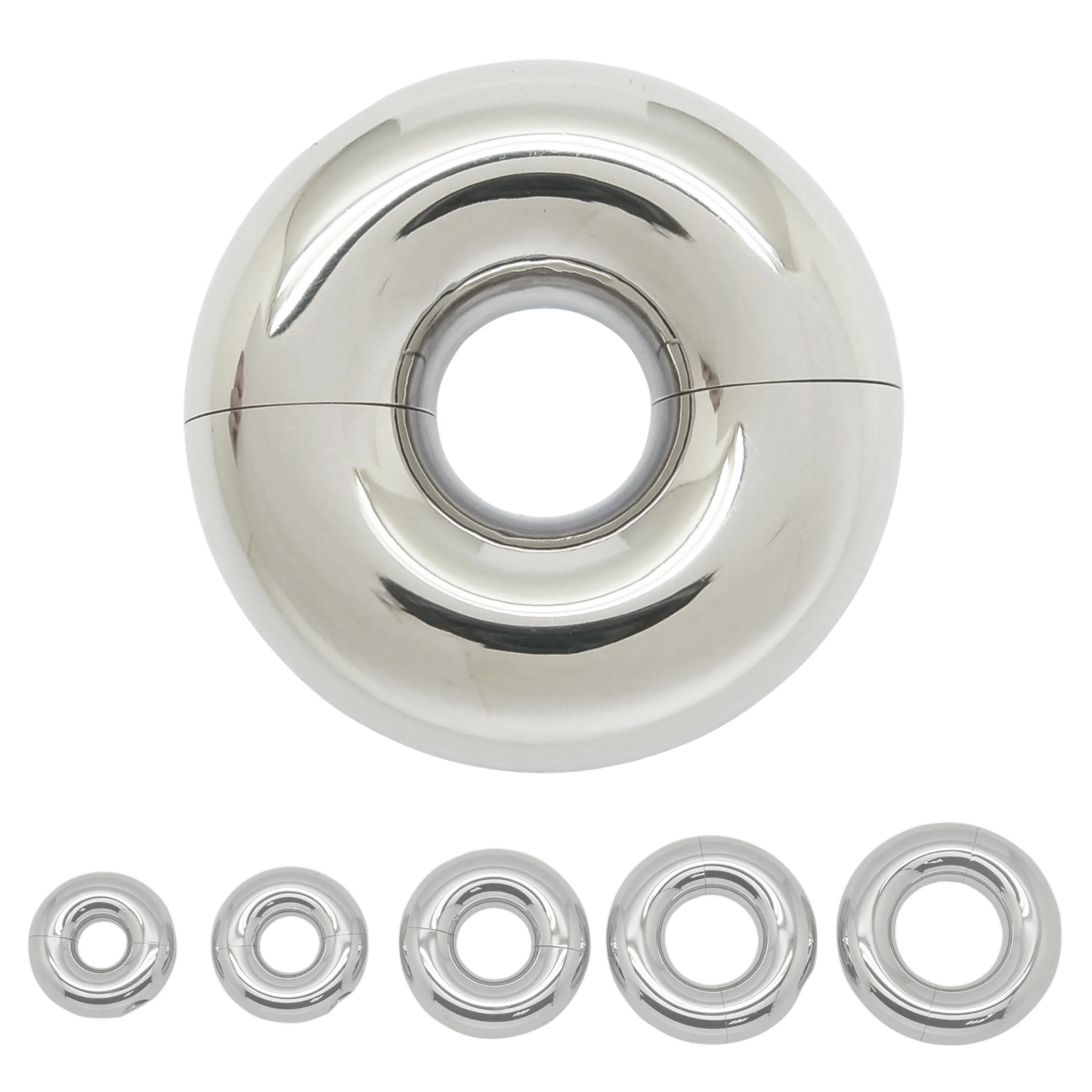 316L Stainless Steel Thick Body Piercing Ring for Men Genital Tribal Dream Jewelry Segment Body Art Accessories
