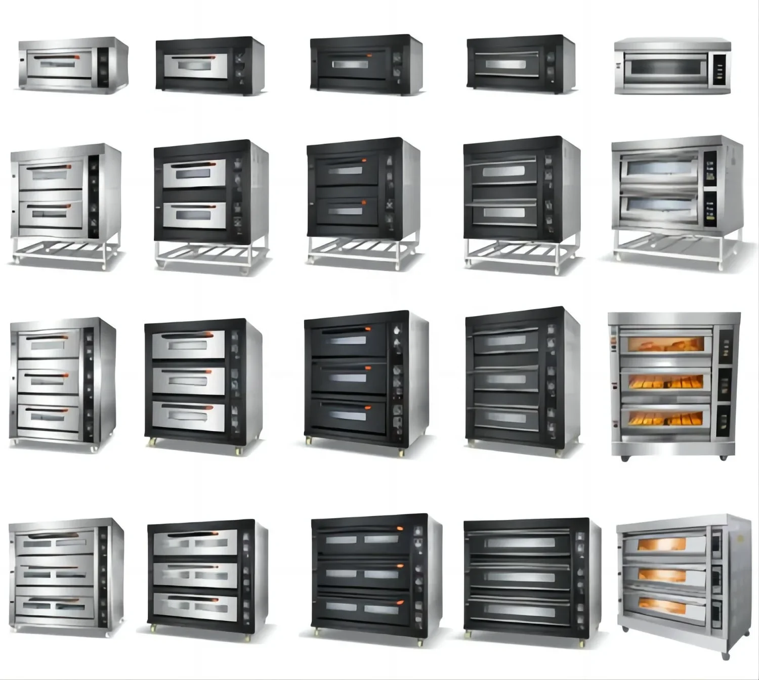 

y Factory outlet cake bread pizza oven bakery equipment electric GAS Bread making machine Oven horno