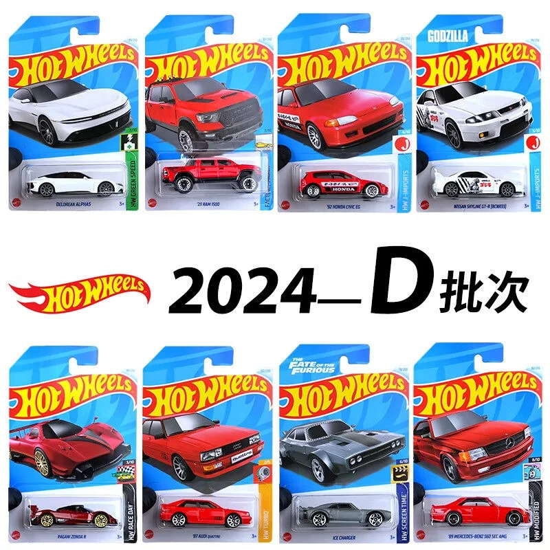 

2024 D Hot Wheels Car Gt-Scocher Benz Ford Dodge Chevrolet Ford Cadillac, коллекция моделей автомобилей, игрушки в подарок для мальчиков