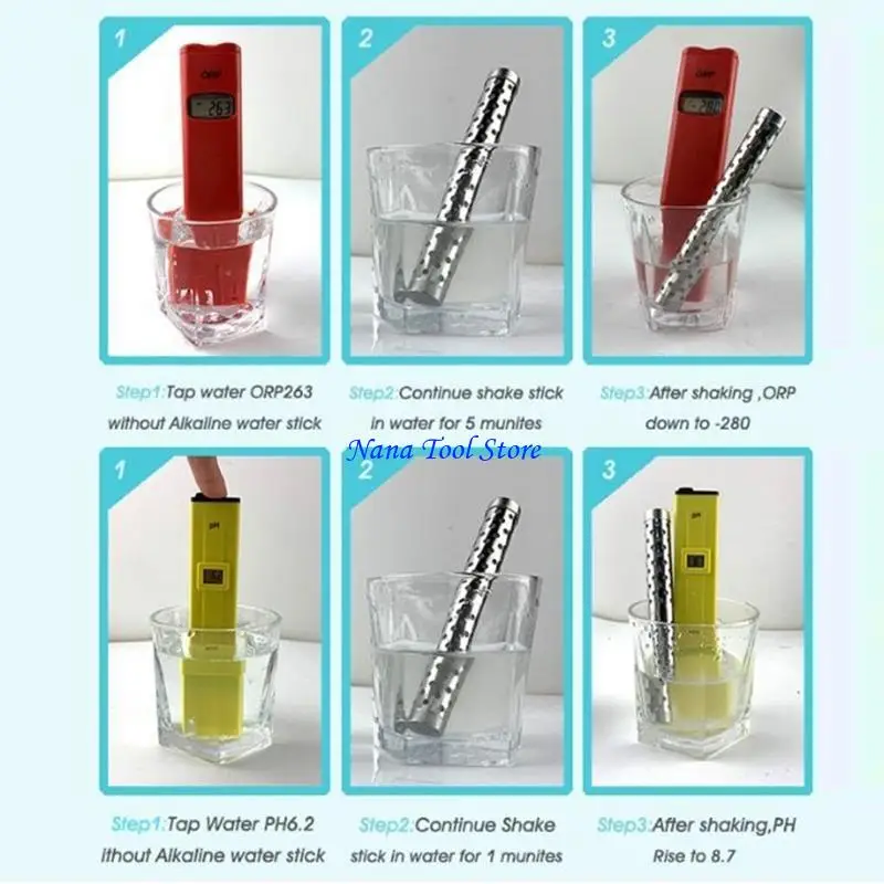 31GJ Alkaline Water Filter Sticks Increases Levels Decreases ORP Multiple Layer