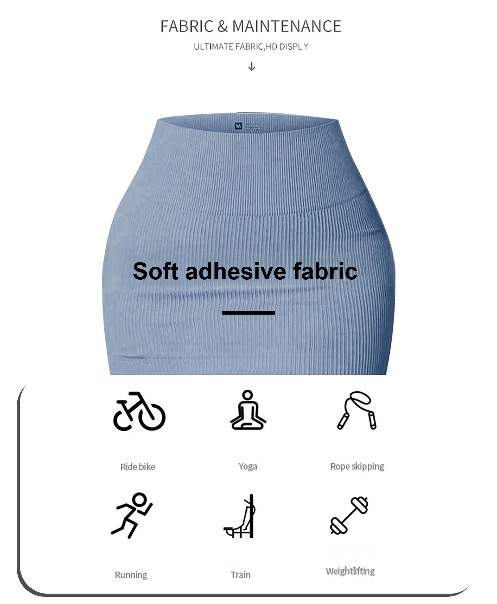 Damen Nahtloser Einfarbiger Hüftwickelrock Bauchkontrolle Anti-Scheuer Yoga-Rock Figurformend Lässiger Po-Lift Mode Minirock – Detail 3