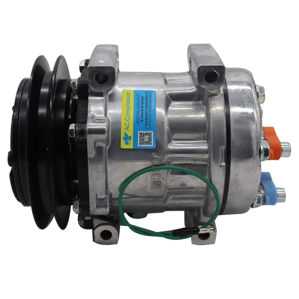 

7H13 SD7h13 7351 TDK-R151320S KHR3241 TDKR151320S TDKR151340S AUTO AC compressor for Kobelco Case Serie Excavator