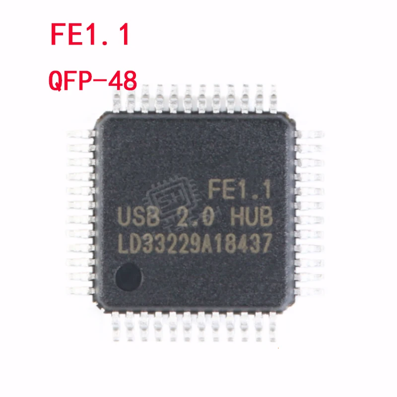 5PCS FE1.1S SSOP-28 FE1.1LQFP-48 USB2.0 high-speed four-port hub controller chip