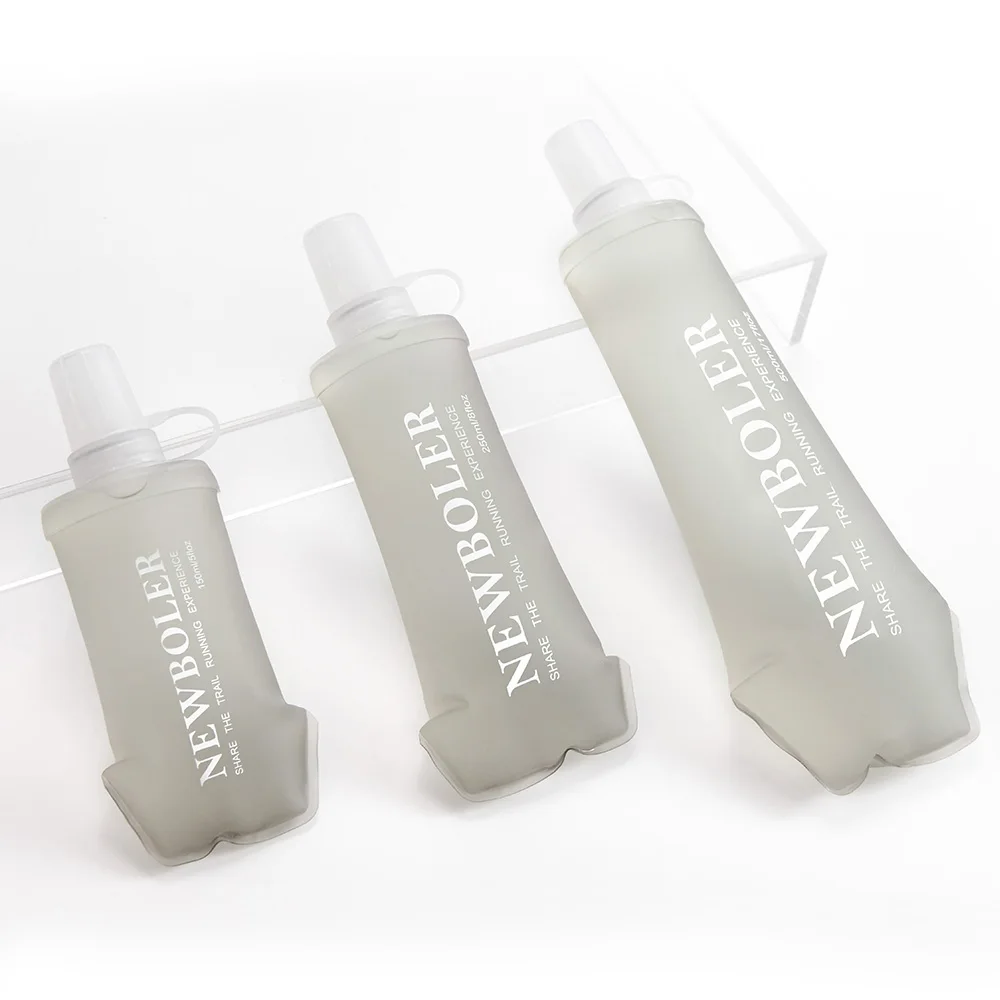 500/800/1000ml Sport-Wasserflasche TPU Faltbare Weiche Trinkflasche Tragbare Wasserflasche für Laufen Wandern Radfahren Fitness Wasserbeutel – Detail 12