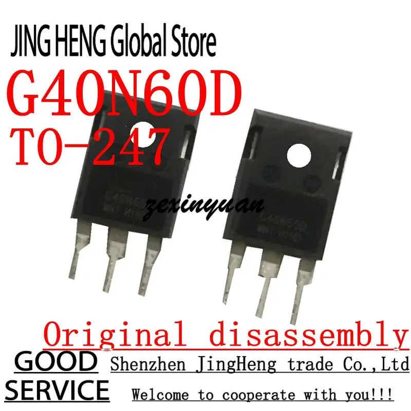 10PCS G40N60D TO-247 Original disassembly