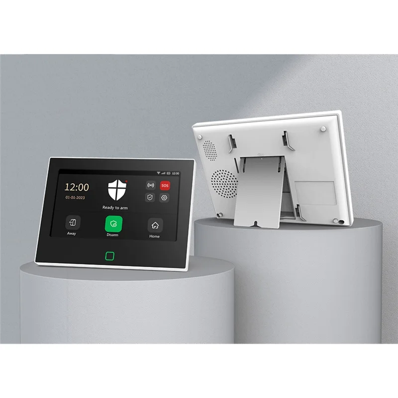 【2025 NEWLY】Smart Home Alarm System Kit Tuya Wifi 4G GSM Burglary Security Protection For House EU Plug