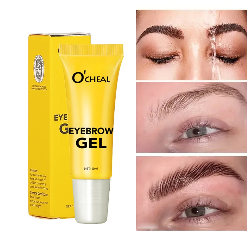 Long Lasting Eyebrow Gel, Waterproof and Sweat Proof, Long-Lasting Color Retention, Creating a Natural Appearance