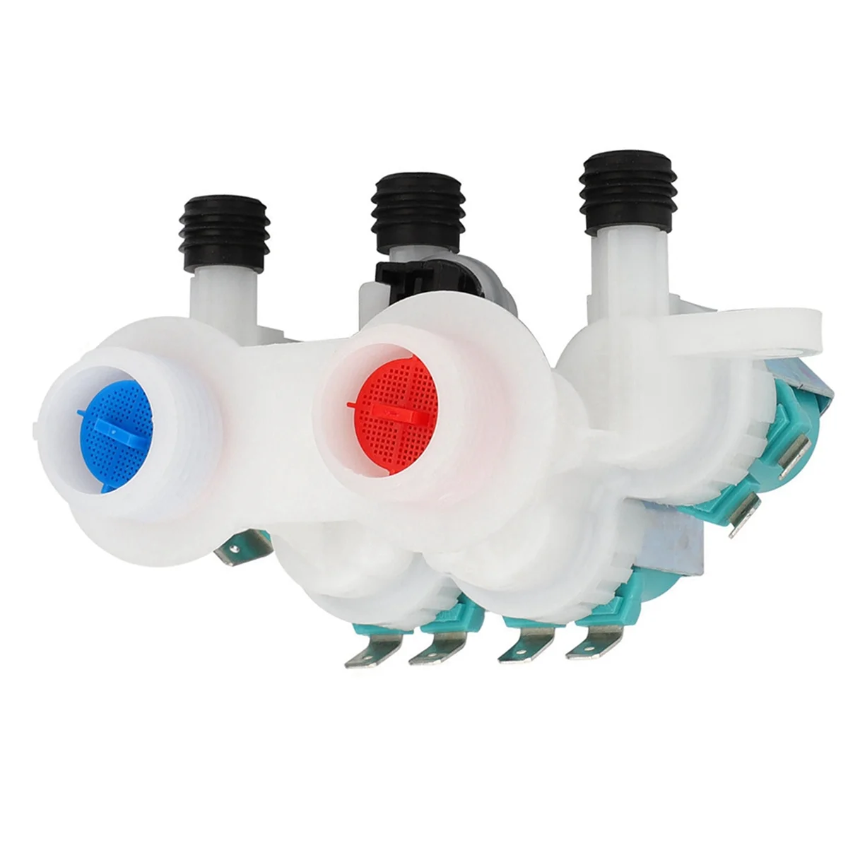 วาล์วน้ําเข้าเครื่องซักผ้าสําหรับ Whirlpool Kenmore Crosley W 11165546   ว 11096267   อุปกรณ์เสริมเครื่องซักผ้า