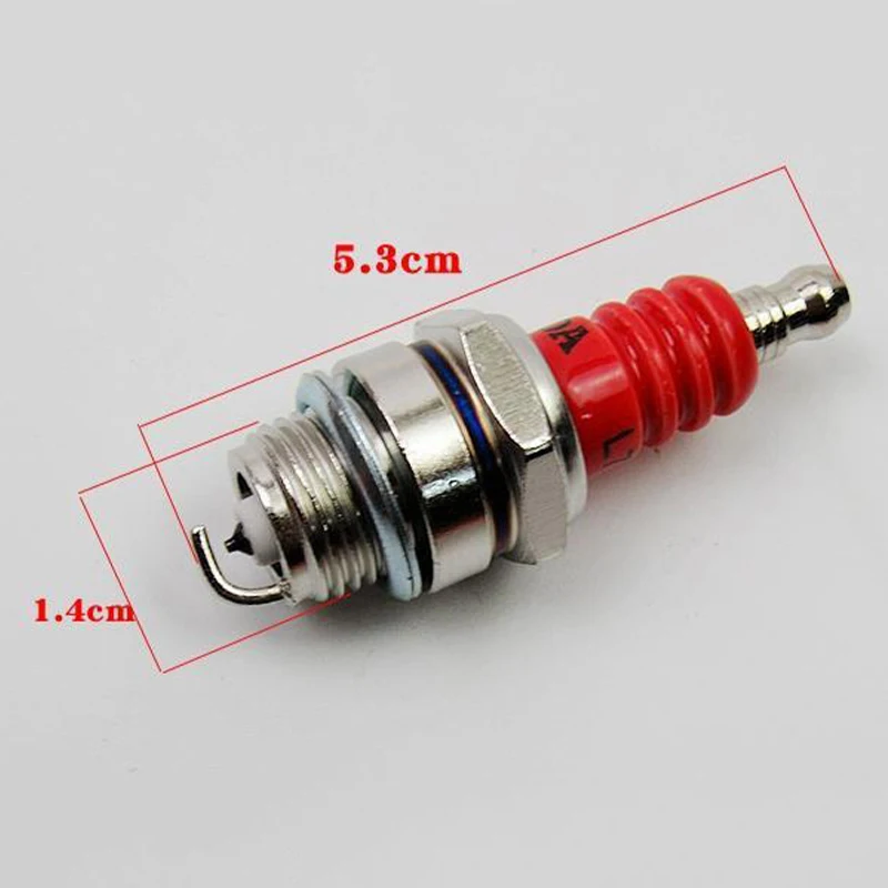 3-sided Pole Spark Plug L7T 2 Stroke Electrode Gasoline Chainsaw Brush Cutter Electric Saw Car Accessories