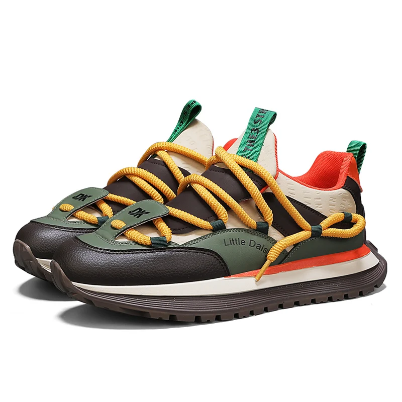 

New Men's Anti Slip and Wear-resistant Casual Sports Shoes Personalized Designer Versatile Outdoor Hot Selling Men's Board Shoes