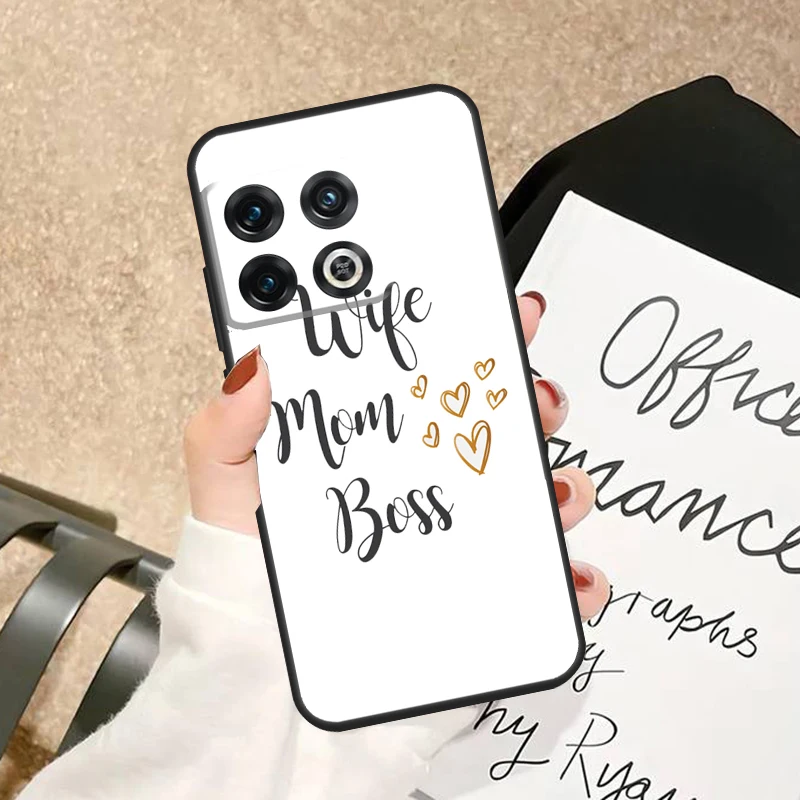زوجة أمي بوس حافظة لهاتف OnePlus 13 13R 13T 12 12R 11 10 Pro 8T 10T Nord 5 CE 2 3 4 Lite N20 N30 الغطاء الخلفي