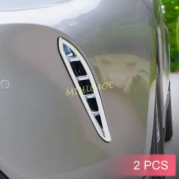 Pro chromovaný přední nárazník pro Toyota Venza Harrier, boční kryt větracích otvorů, lišty a příslušenství 10 nejlepší prodej Nárazník pro Toyota Harrier - №2