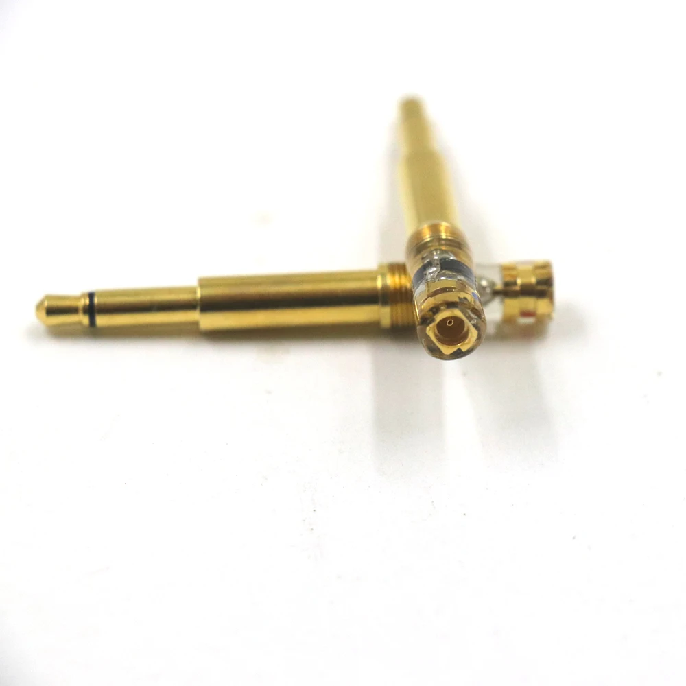 Alta qualidade banhado a ouro fone de ouvido plug mmcx feminino para meze 99 clássicos neo noir masculino conversor adaptador