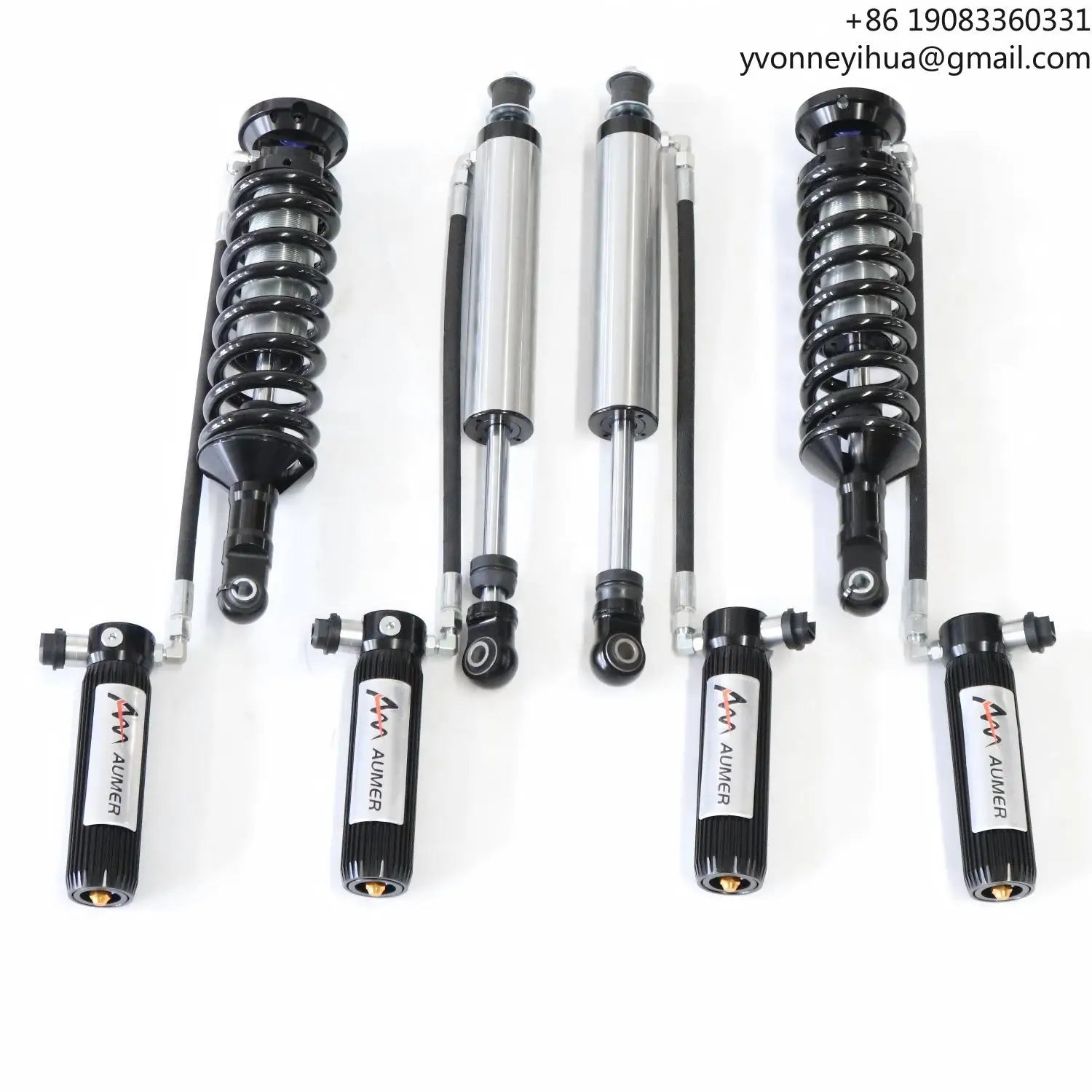 Aumer Prado 90 Off Road Suspension Compression Adjustable 4x4 Off Road Shock Absorber For Toyota Landcruiser Prado 90 95 view 3