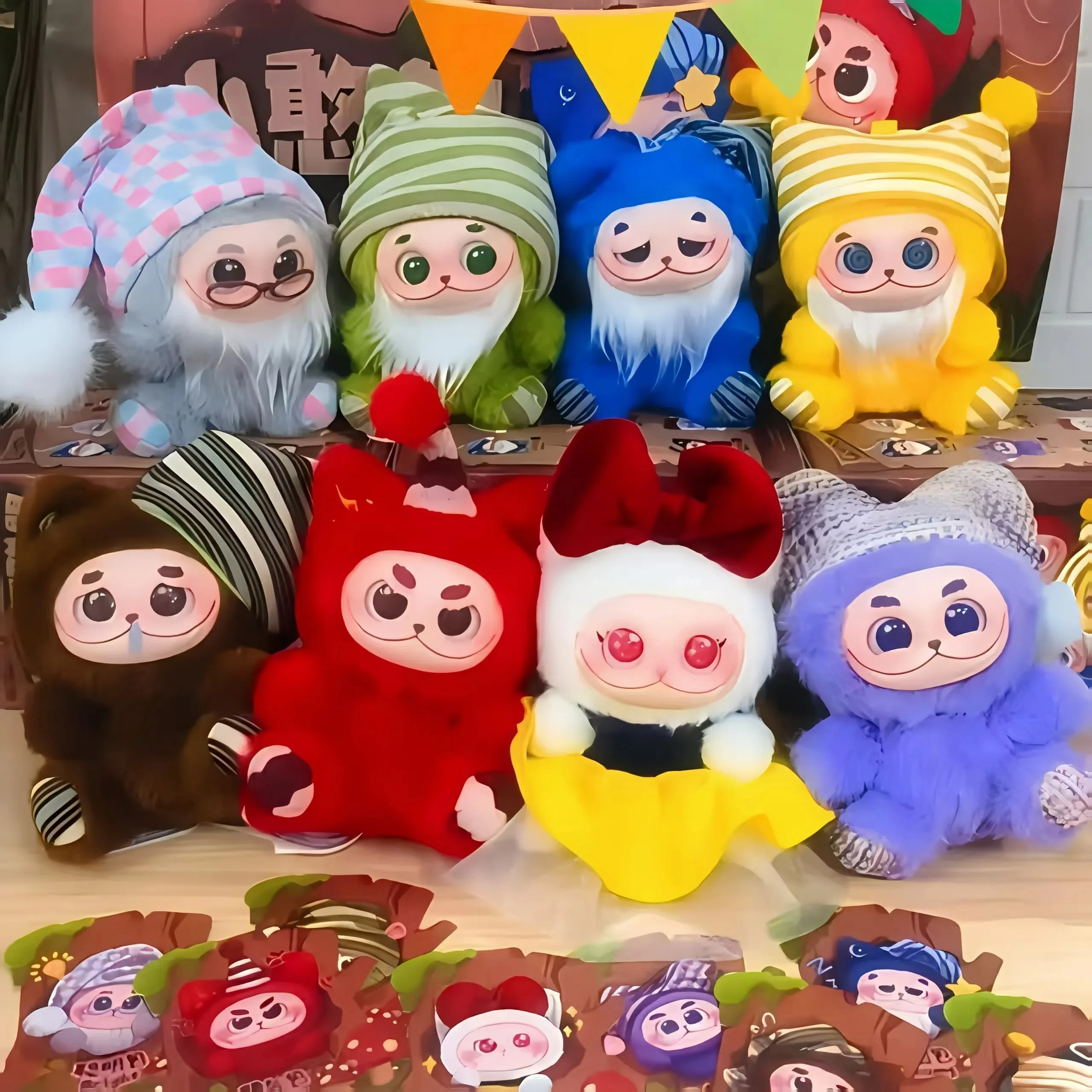 

2025 Новый оригинальный Gismow Little Bean Bag League Series Виниловая плюшевая глухая коробка Милый кулон Таинственная коробка Аниме Фигурка Детская игрушка в подарок