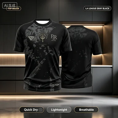 2026 New PR Music X Trident Fan Style Athletic T-Shirt Men's Black Camo Print Breathable Short Sleeve 3D Print Parent-child Tee