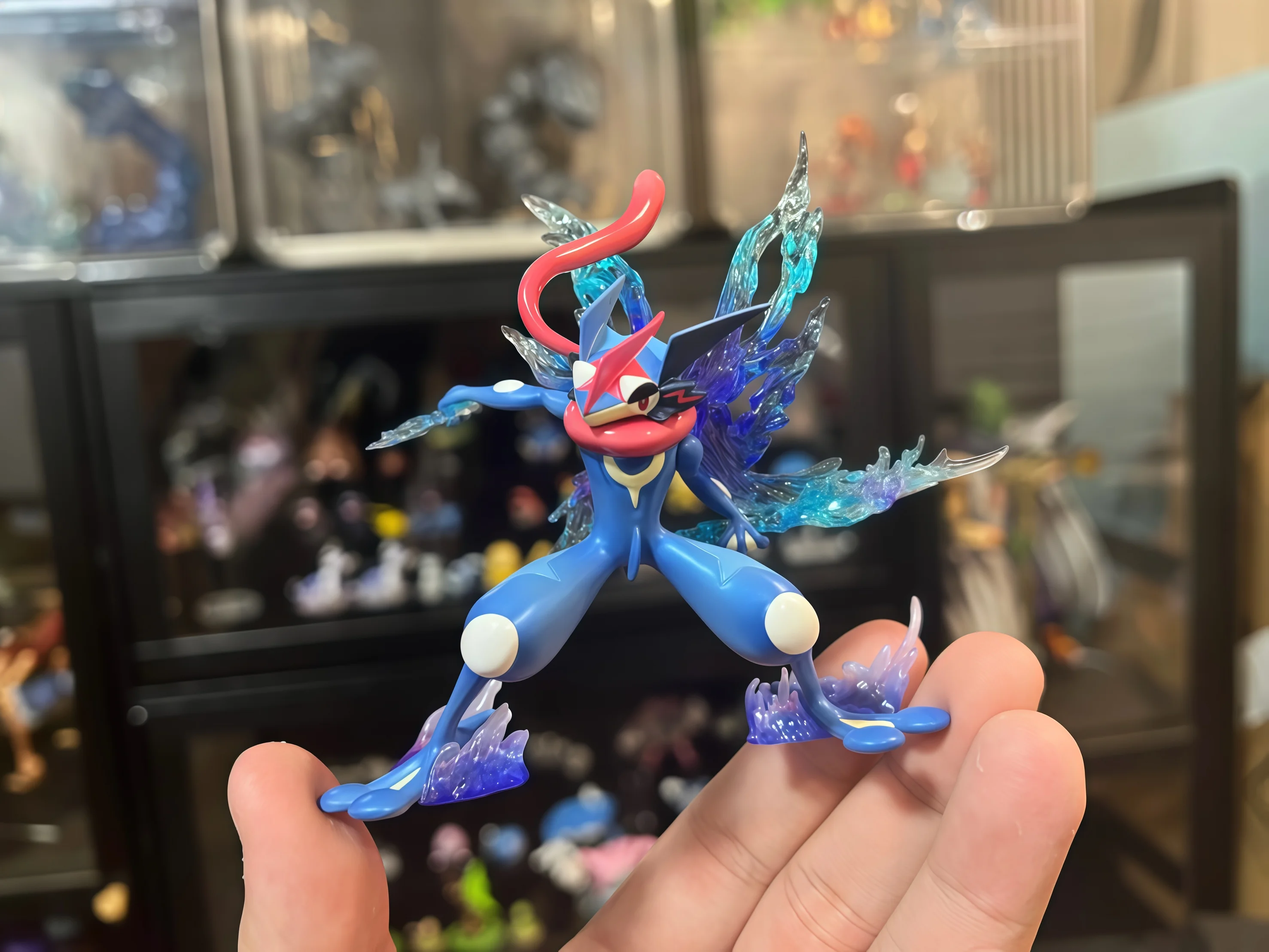 

Pokemon Figure Battle Greninja Action Figure Cartoon Pvc Anime Collection Model Desktop Ornament Doll Toy Birthday Gift