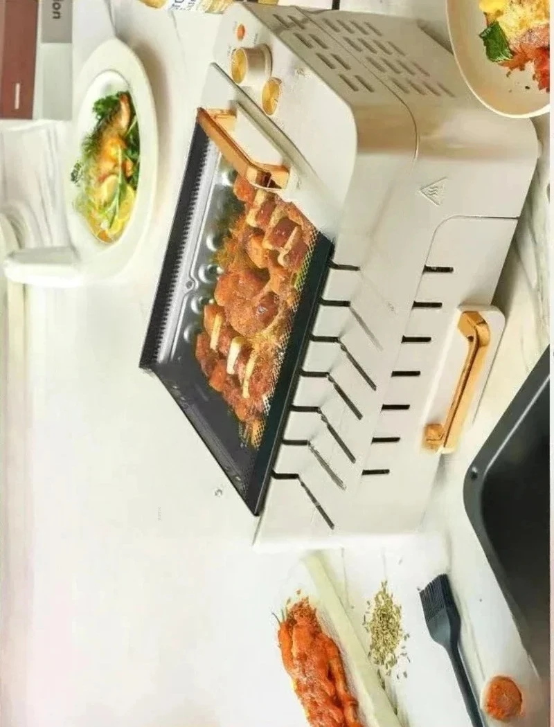 Skewer Barbecue Grill Home Automatic Rotating Multifunctional Indoor Electric Grill Light Barbecue Machine