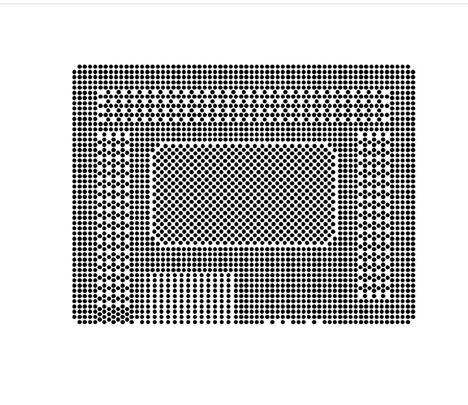 Direct Heating RTX 5080 RTX 5070 GB203-400-A1 GB203-300-A1 GB203-450-A1 GB203 GN22-X11-A1 GPU BGA Stencil Template