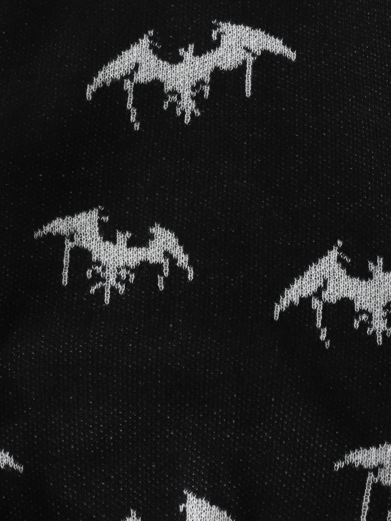 Neuer, modischer Pullover mit Fledermaus-Jacquardmuster, lässiger Herrenpullover mit Rundhalsausschnitt und Farbblock-Strickmuster, ideal für den Alltag, unisexes Oberteil für Ausgehen, normale Passform, geeignet für die Herbst- und Wintersaison. – Detail 4