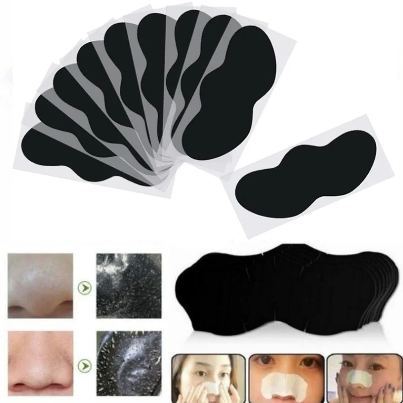 10/20/50PCS Nose Blackhead Remover Mask Deep Cleaning Skin Care Shrink Pore Acne Treatment Mask Nose Black dots Pore Clean Strip