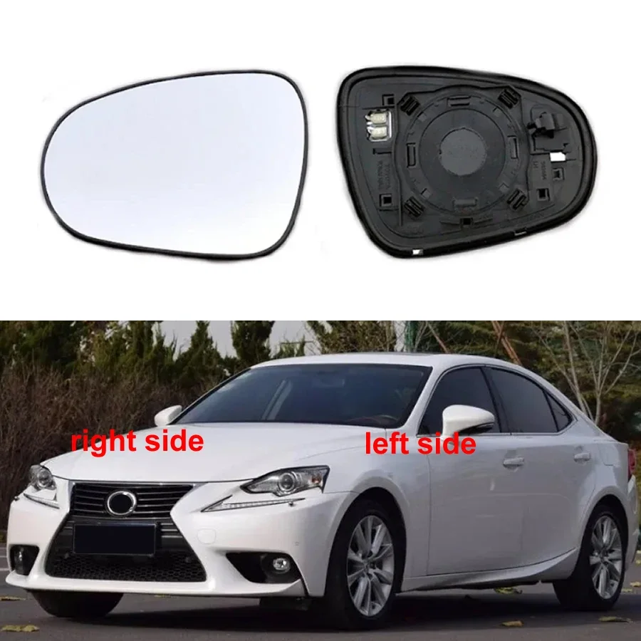 

For Lexus IS IS200 IS2500 IS300 IS350 2013-2019 Rearview Mirrors Glass Door Side Mirror Lens with Heating 8796176020 8793176020