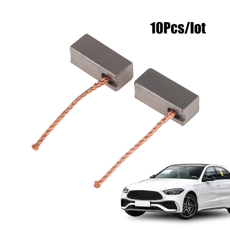 10pcs Motor Carbon Brush For Automobile Heater Blower Fan Air-blower Replacement Tools 8*9*20mm