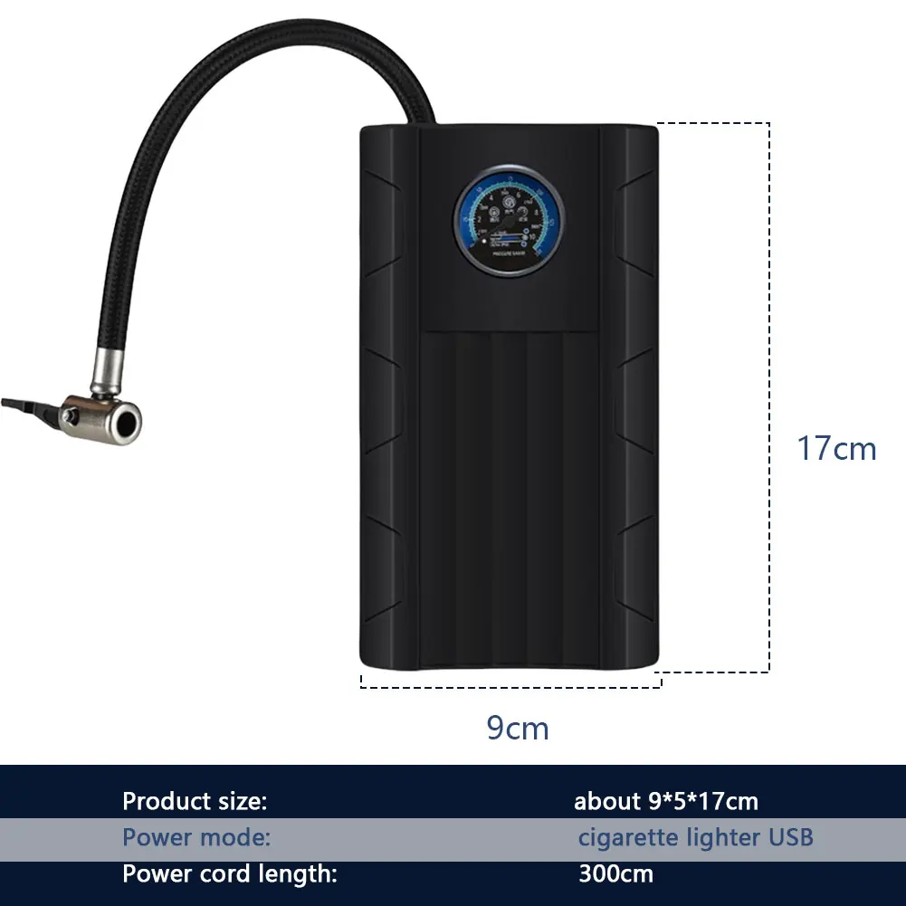 12 فولت يده اللاسلكية نفخ مضخة سريعة تضخيم منفاخ لإطارات السيارة الكهربائية سيارة منفاخ لإطارات دراجة نارية