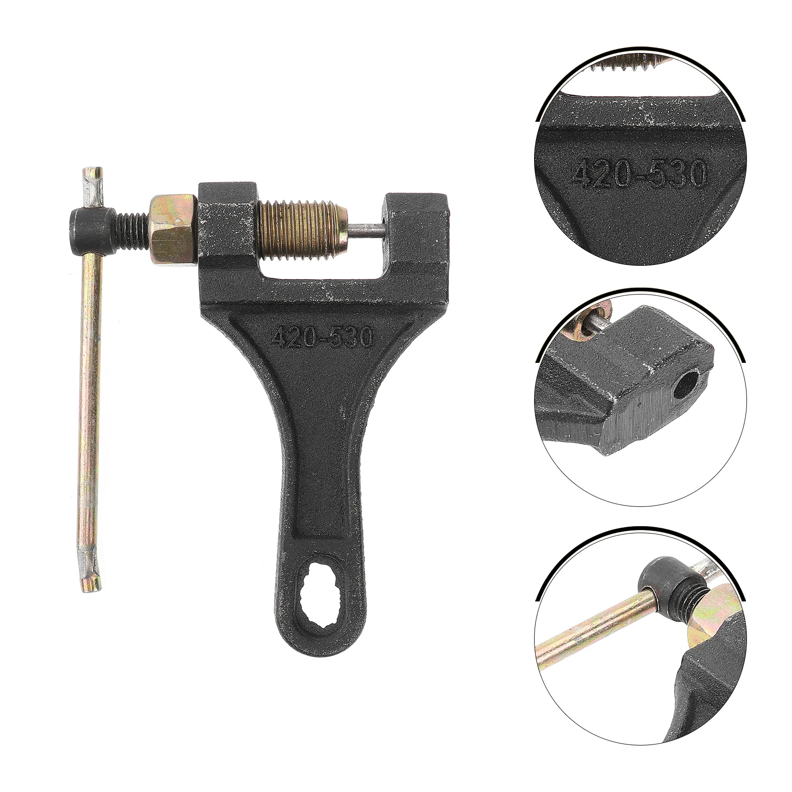 Chain Repair Tool Extractor Heavy Duty Breaker Rivet Bike Repairing Gadget Splitter