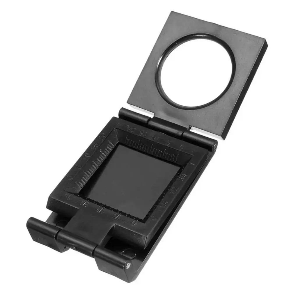 QuestionMini loupe de poche, loupe de lecture durable, loupe compacte noire 10X