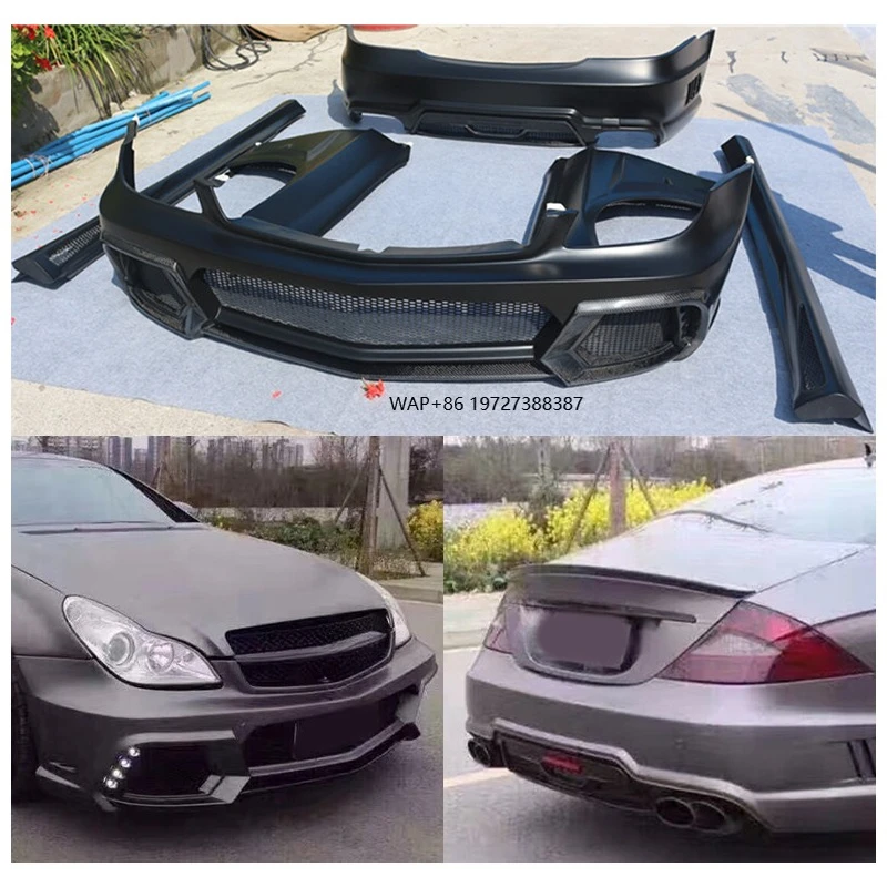 

2004-2010 W219 Car Upgrade WLAD Body Kit with Fog Light Front/Rear Bumper Fender Side Skirt for CLS