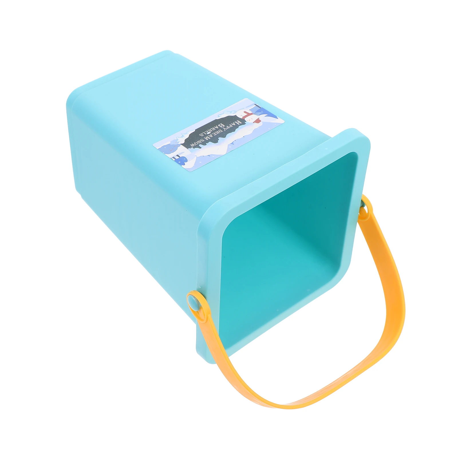 

Ice Cube Bucket Large Capacity Reusable Plastic Beverage Cooler Beer Wine Bucket Portable for Outdoor Party Wine Storage Basket