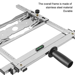 Snijmachine Randgeleiding Positionering Snijplank Gereedschap Elektriciteit Cirkelzaag Trimmer Machine Houtbewerking Router Tool